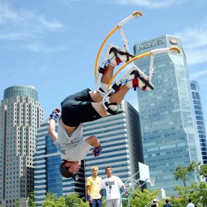 Stilt Jumping