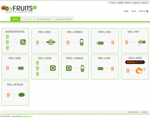 xFruits RSS tools